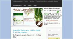 Desktop Screenshot of kokosolie.net