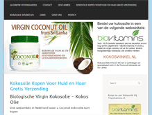 Tablet Screenshot of kokosolie.net